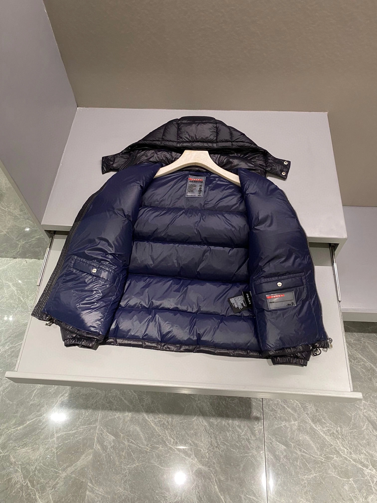 wg.luxury- Pr141 Milano Down Jacket oversized 2colour item:D-F054J3026-2